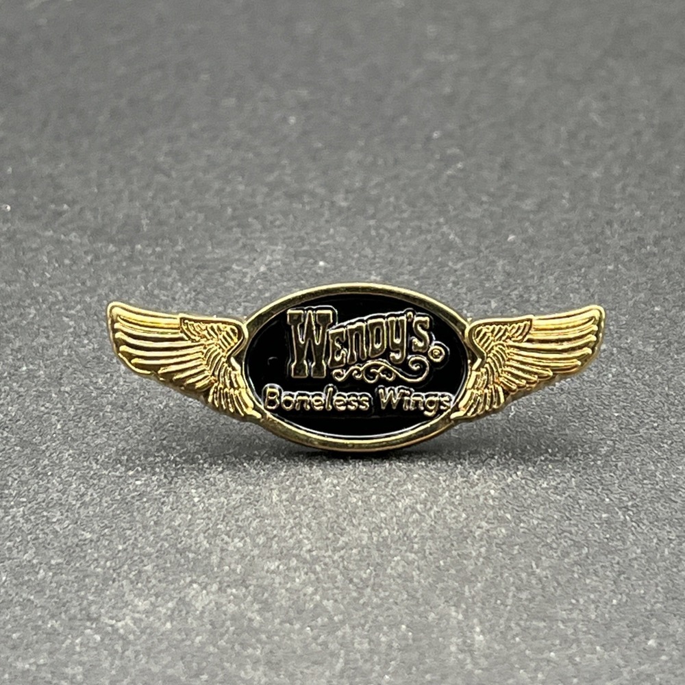 Wendy's Boneless Wings Employee‎ Lapel Hat Pin